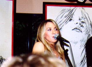 Liz at Chicago Tower Records, July 9, 2003