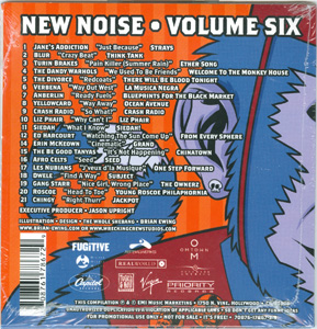 New Noise Volume 6 - Hot Diggity It's The EMI New Music Sampler back cover
