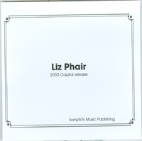 Liz Phair Sony / ATV Music Publishing advance cd